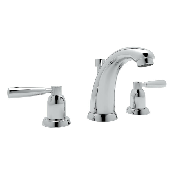 Holborn High Neck Widespread Bathroom Faucet - Polished Chrome with Metal Lever Handle | Model Number: U.3860LS-APC-2-related