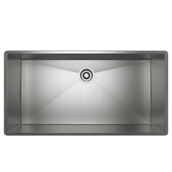 Forze Single Bowl Stainless Steel Kitchen Sink - Brushed Stainless Steel | Model Number: RSS3618SB-related