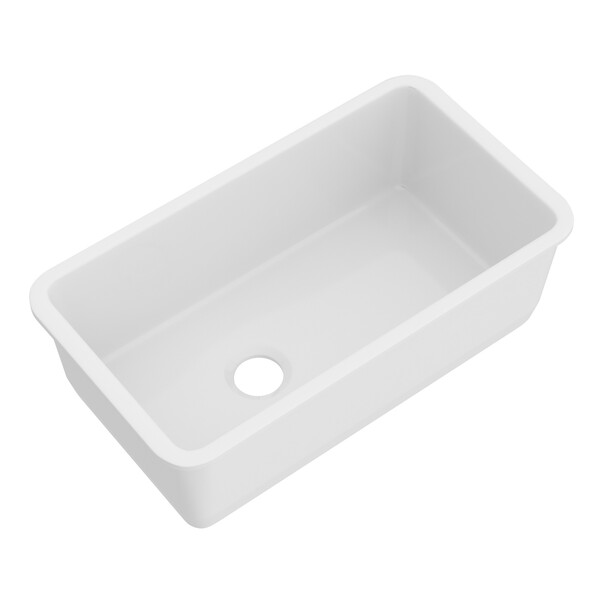 Allia Fireclay Single Bowl Undermount Kitchen Sink - White | Model Number: 6497-00-related