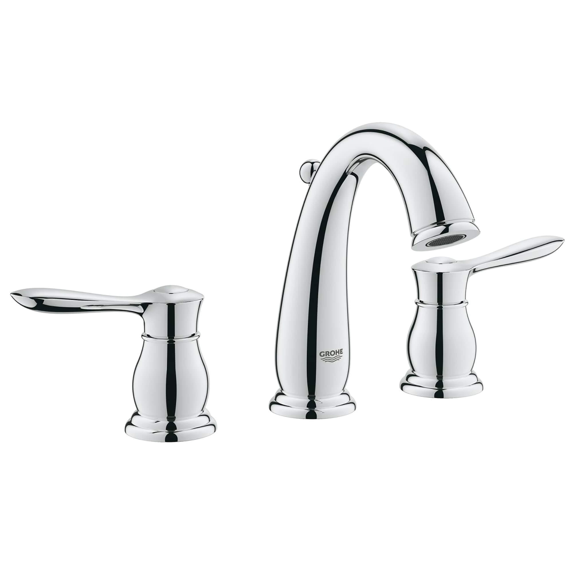 8 IN. WIDESPREAD 2-HANDLE BATHROOM FAUCET - 1.2 GPM-related