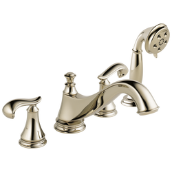 Cassidy™ Roman Tub Trim With Hand Shower - Low Arc Spout - Less Handles In Polished Nickel MODEL#: T4795-PNLHP--H698PN--R4707-related