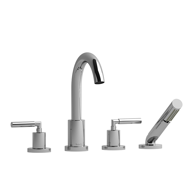 SYLLA - SY12L 4-PIECE DECK-MOUNT TUB FILLER WITH HAND SHOWER-related
