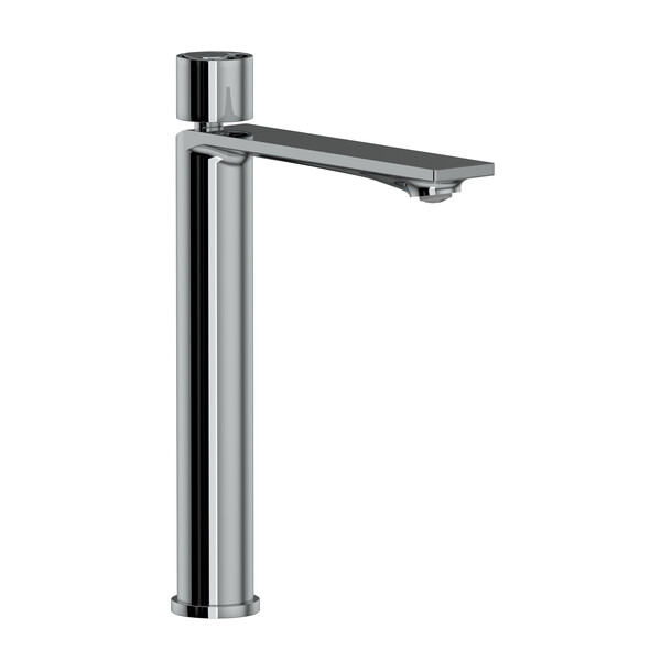 Eclissi Single Handle Tall Bathroom Faucet - Polished Chrome with Circular Handle | Model Number: EC02D1IWAPC-related