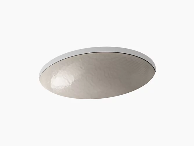 Whist®Glass undermount bathroom sink in Opaque Doe K-2741-G3-B11-related