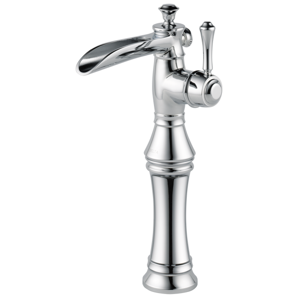 Cassidy™ Single Handle Channel Vessel Bathroom Faucet In Chrome MODEL#: 798LF-product-view