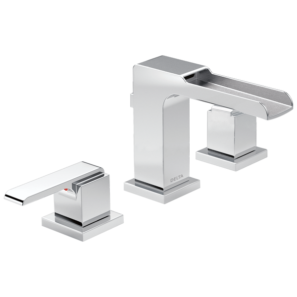 ARA® Ara® Two Handle Widespread Channel Bathroom Faucet In Chrome MODEL#: 3568LF-MPU-related