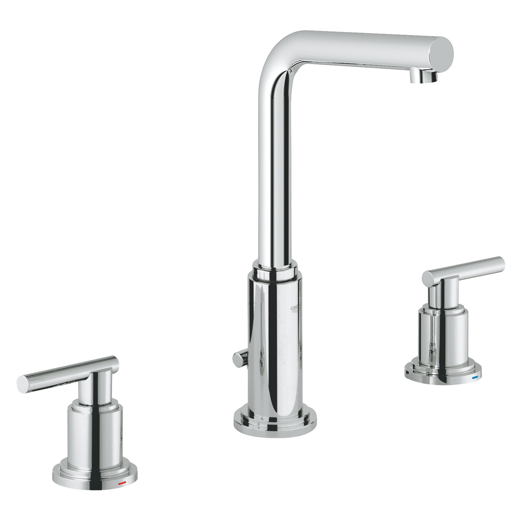 8-INCH WIDESPREAD 2-HANDLE L-SIZE BATHROOM FAUCET 1.2 GPM-1