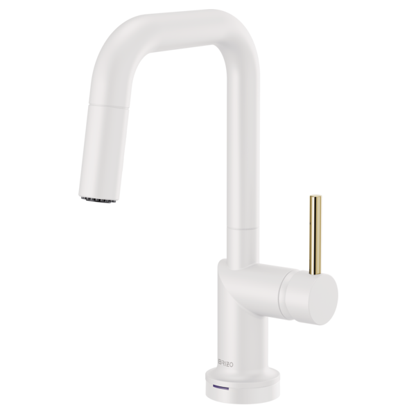 JASON WU FOR BRIZO™ SmartTouch® Pull-Down Prep Faucet with Square Spout - Less Handle-related