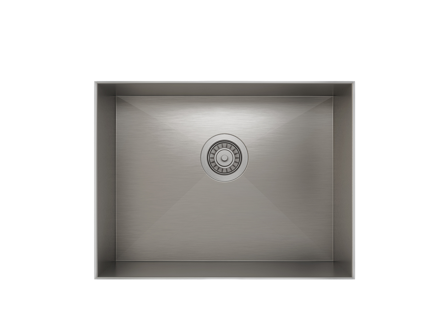 Single Bowl Undermont Kitchen Sink ProInox H0 18-gauge Stainless Steel, 21'' x 16'' x 8''  IH0-US-23188-main