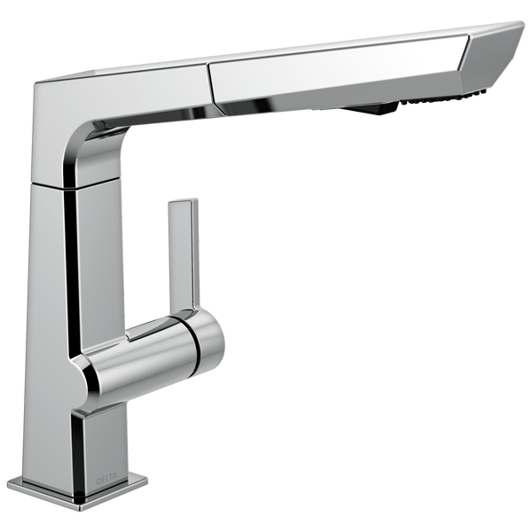 Pivotal® Single Handle Pull Out Kitchen Faucet In Chrome MODEL#: 4193-DST-related