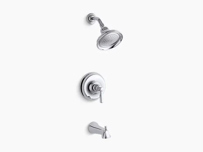 Bancroft®Rite-Temp® bath and shower trim set with NPT spout, valve not included K-TS10581-4-CP-related
