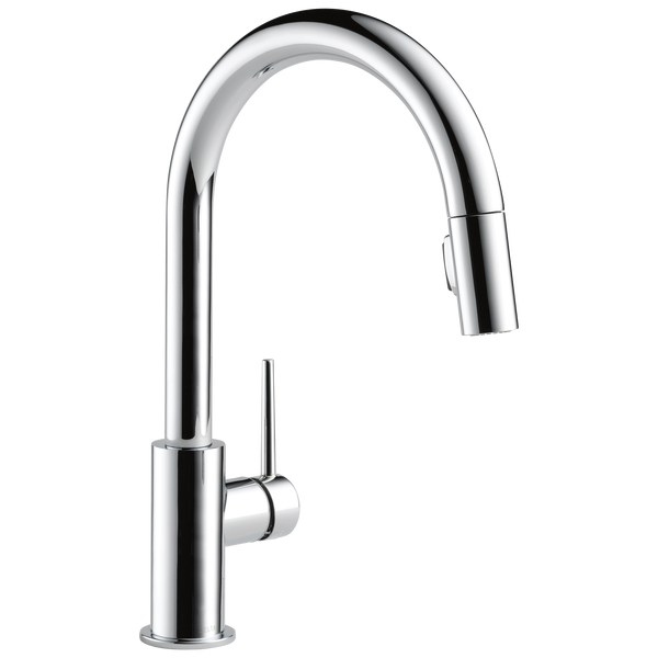 Trinsic® Single Handle Pull-Down Kitchen Limited Swivel In Chrome MODEL#: 9159-LS-DST-related