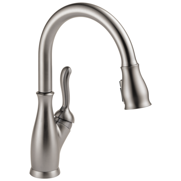Leland® Single Handle Pull-Down Kitchen Faucet With ShieldSpray Technology In Stainless MODEL#: 19978Z-SS-DST-related