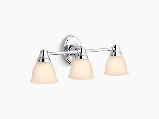 Three-light sconce-related
