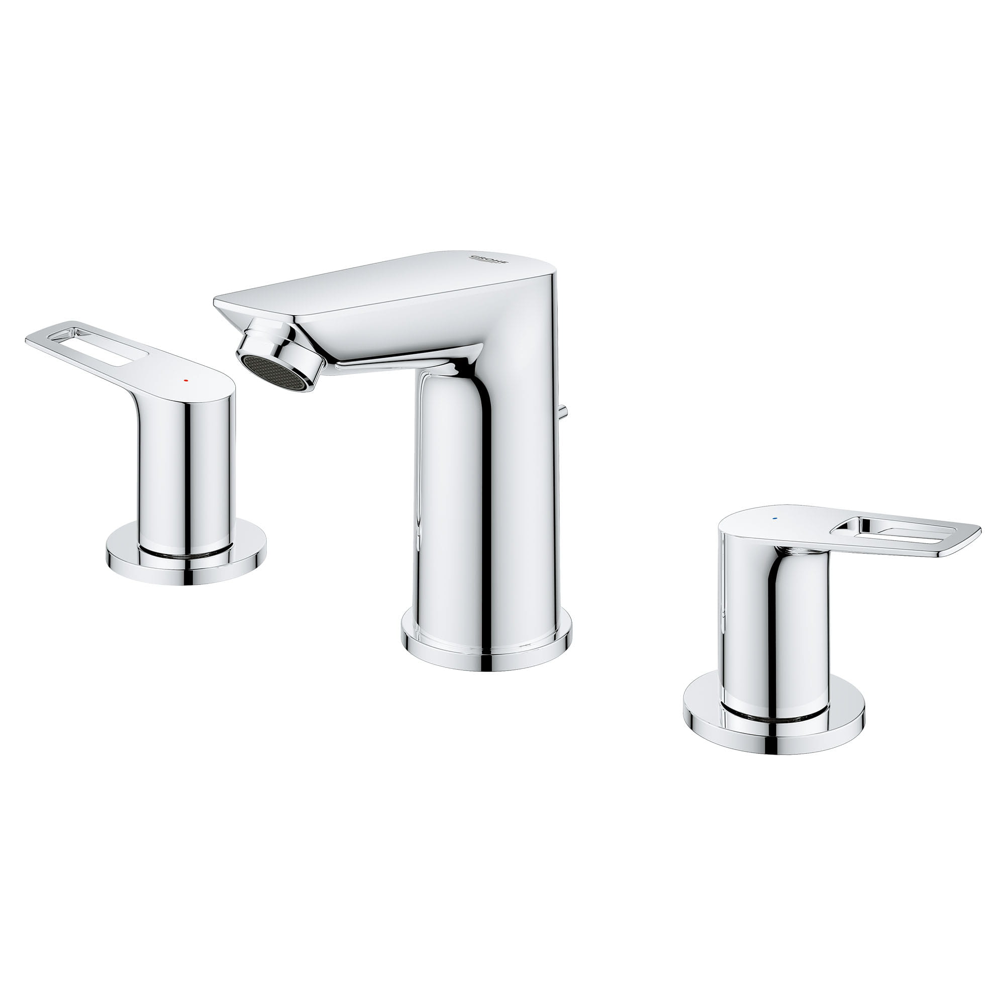 8-INCH WIDESPREAD 2-HANDLE M-SIZE BATHROOM FAUCET 1.2 GPM-1-large