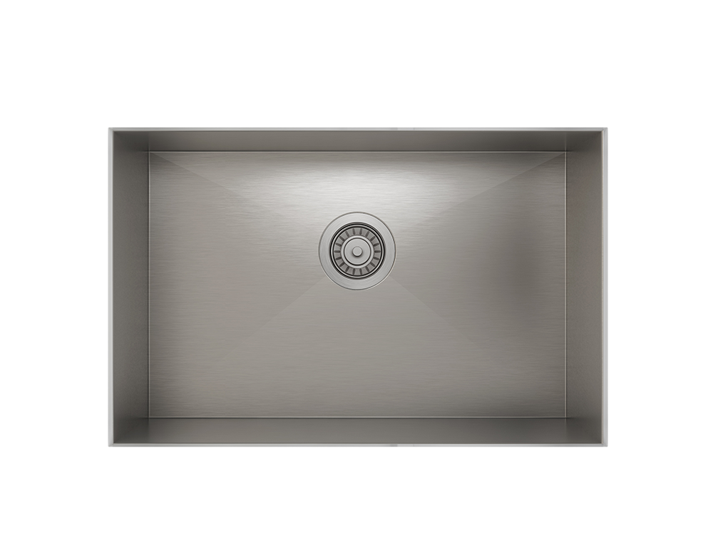Single Bowl Undermont Kitchen Sink ProInox H0 18-gauge Stainless Steel, 25'' x 16'' x 8''  IH0-US-27188-related