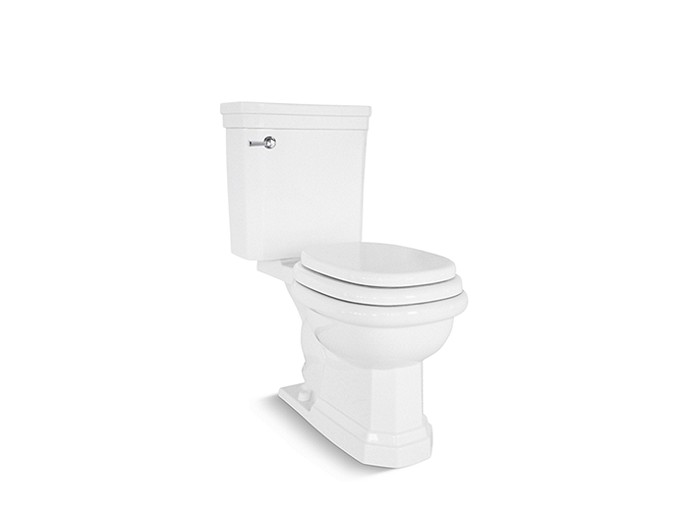 TWO-PIECE HIGH EFFICIENCY TOILET, ELONGATED, LESS SEAT FOR TOWN by Kallista P70380-00-0-pro