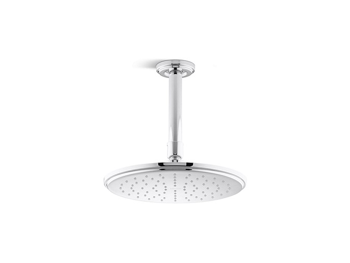 AIR-INDUCTION ECO SMALL CONTEMPORARY RAIN SHOWERHEAD KALLISTA FOUNDATIONS by Kallista P21512-G-CP-product-view