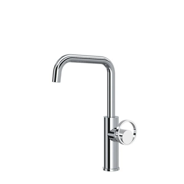 Eclissi Bar And Food Prep Kitchen Faucet With U-Spout Less Handle - Polished Chrome | Model Number: EC60D1APC-product-view