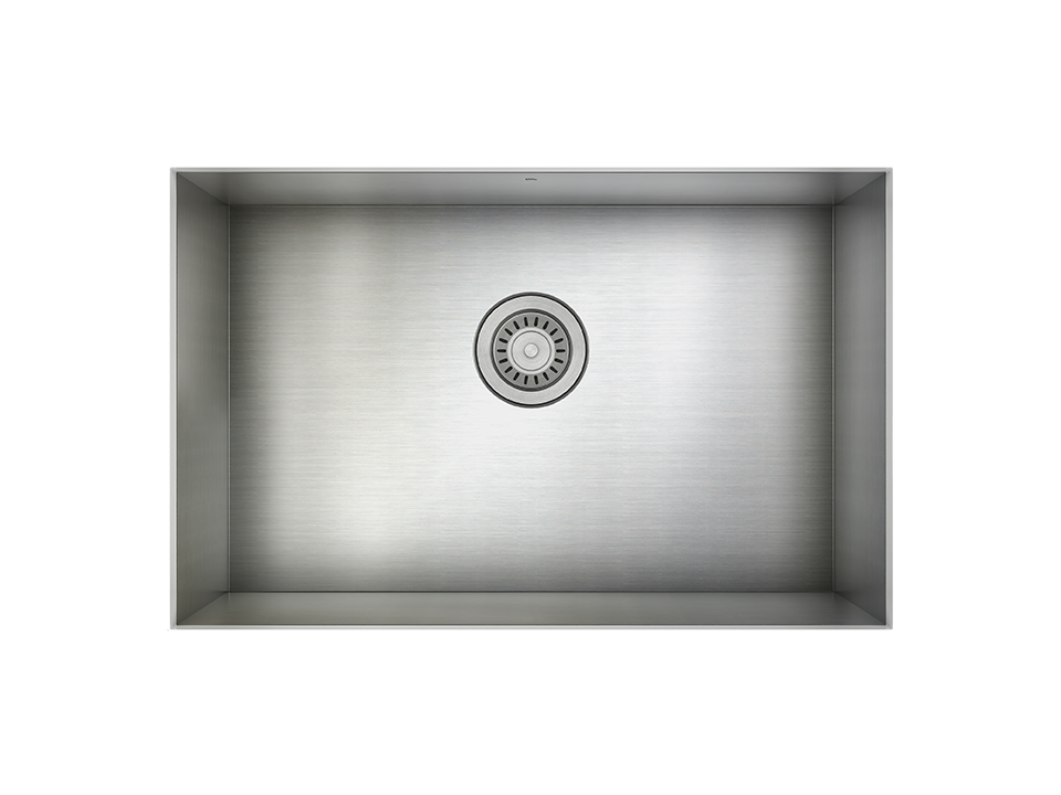 Single Bowl undermount Kitchen Sink ProInox H0 18-gauge Stainless Steel 25'' X 16'' X 9''  PC-IH0-US-27189-1