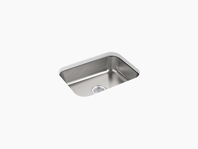 McAllister®23-3/8" x 17-11/16" x 5-15/16" Undermount single-bowl kitchen sink-product-img