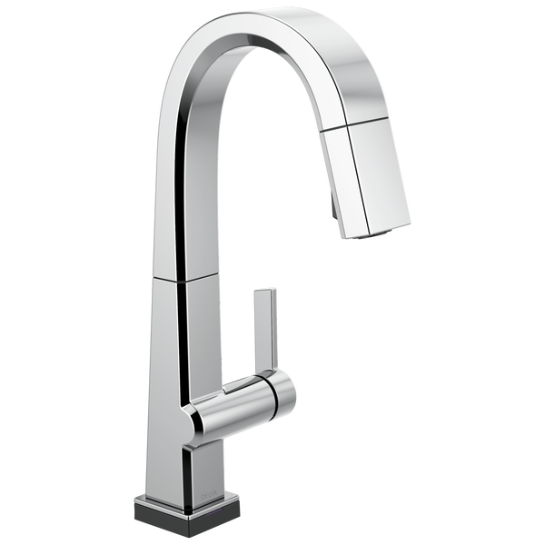 Pivotal® Single Handle Pull Down Bar/Prep Faucet With Touch2O Technology In Chrome MODEL#: 9993T-DST-related