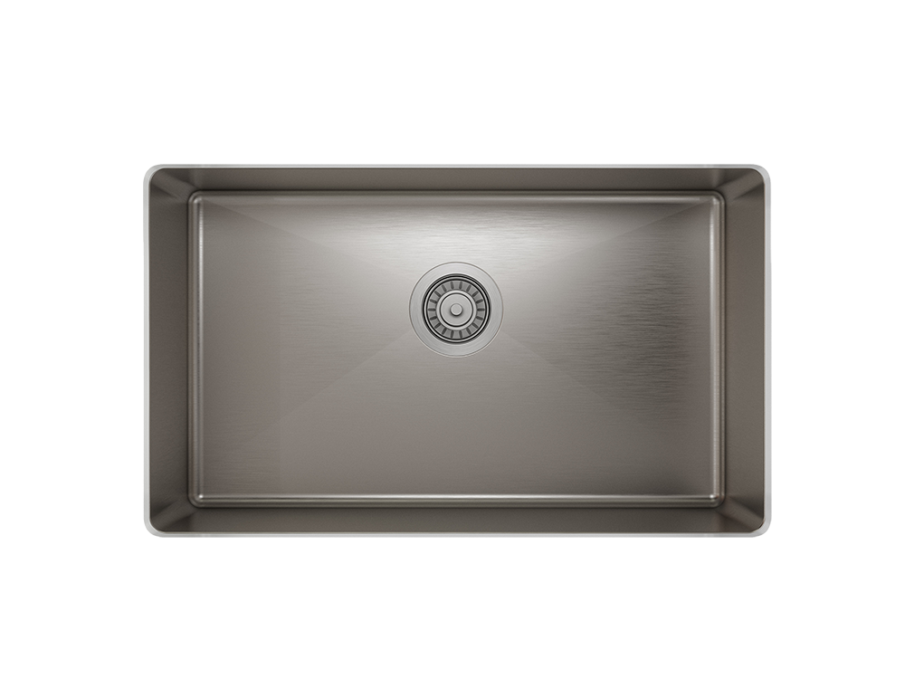 Single Bowl Undermont Kitchen Sink ProInox H75 18-gauge Stainless Steel, 27'' x 16'' x 8''  IH75-US-29188-main