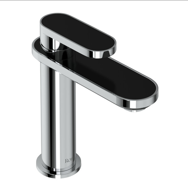Miscelo Single Handle Bathroom Faucet - Polished Chrome Spout with Nero Insert with Lever Handle with Insert | Model Number: MI01D1NRAPC-related