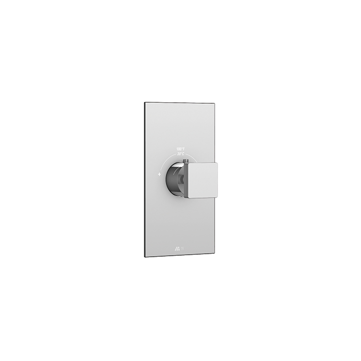 Square trim set for TURBO thermostatic valve #T12000 Product code:S3095-related