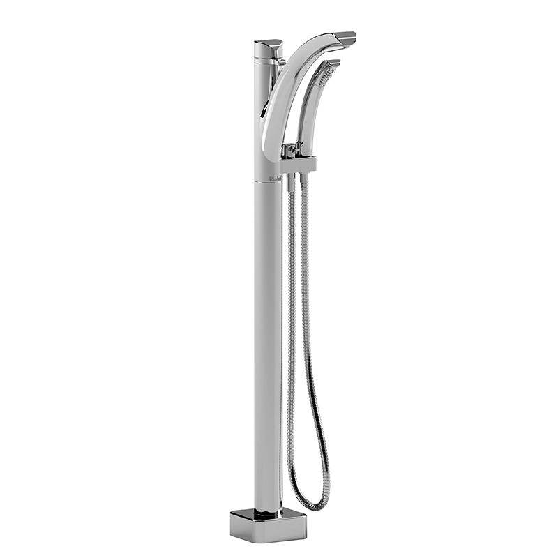SALOMÉ - SA37 FLOOR-MOUNT TYPE T/P (THERMOSTATIC/PRESSURE BALANCE) COAXIAL TUB FILLER WITH HAND SHOWER-related