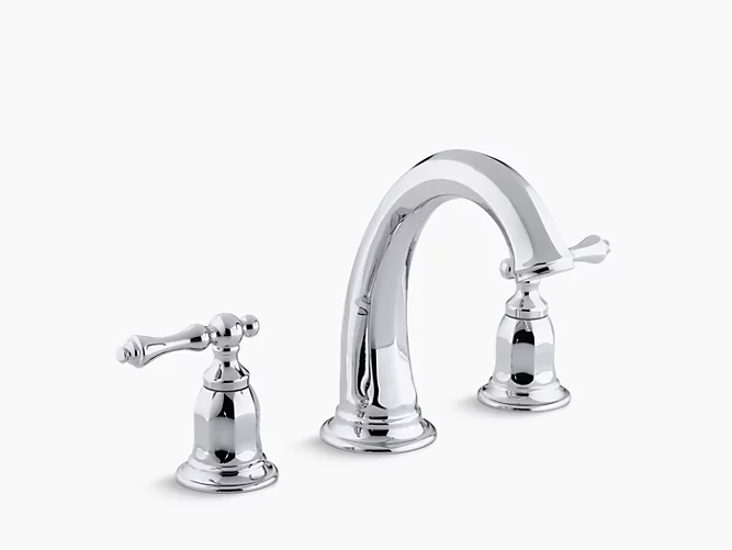 Kelston®Deck-mount bath faucet trim K-T13494-4-CP-related