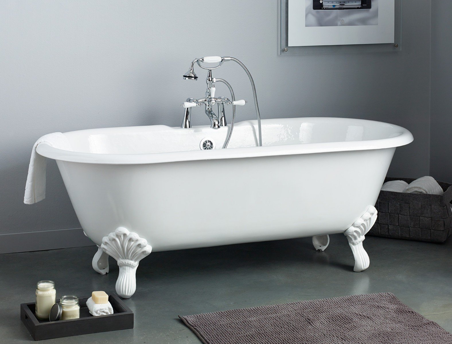 REGAL Cast Iron Bath with Shaughnessy Feet-related