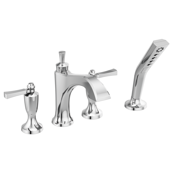 DORVAL™ Dorval™ Roman Tub With Hand Shower Trim - Less Handles In Chrome-related