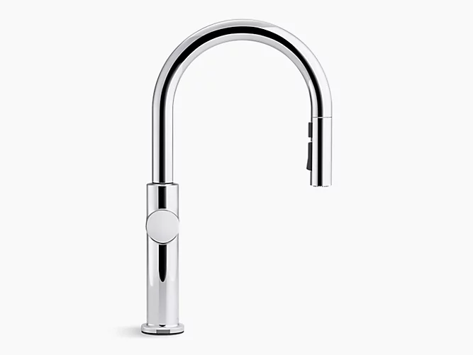 Pull-down single-handle kitchen faucet K-22972-CP-1