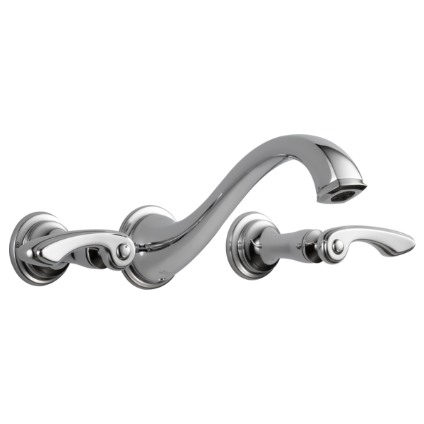 CHARLOTTE® Two-Handle Wall-Mount Lavatory Faucet - Less Handles 1.2 GPM-related