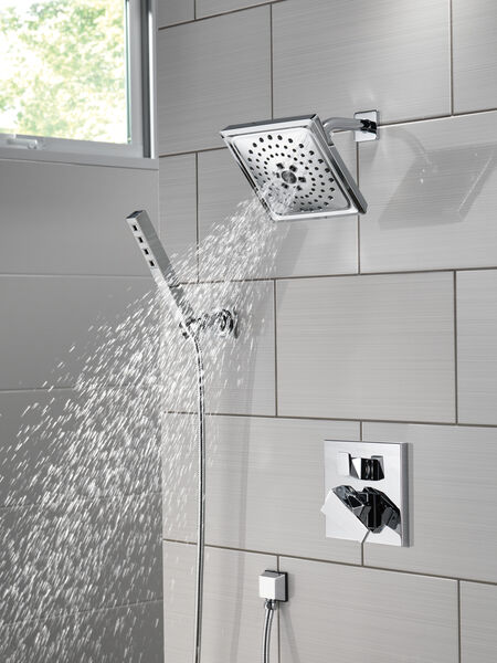 H2Okinetic® 3-Setting Raincan Shower Head In Chrome MODEL#: 52684-0-large