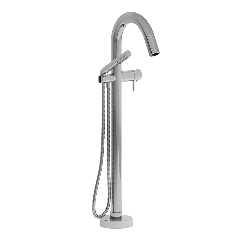 PALLACE - PA39 2-WAY TYPE T (THERMOSTATIC) COAXIAL FLOOR-MOUNT TUB FILLER WITH HAND SHOWER-related