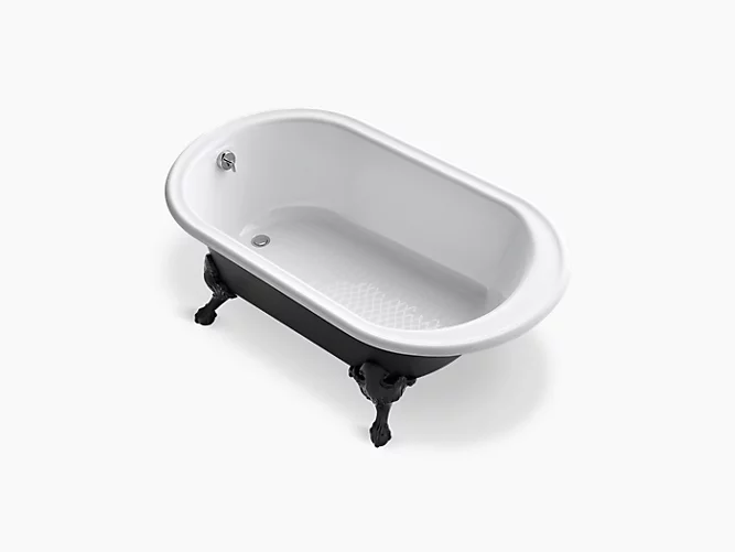 Iron Works® Historic™66" x 36" freestanding oval bath K-710-P5-0-related
